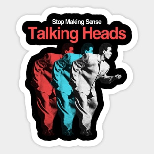 Talking Heads Stop Making Sense Sticker